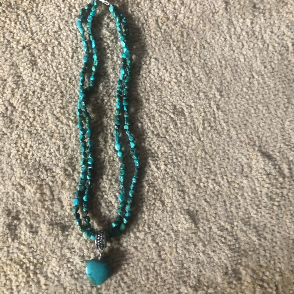 Turquoise 16” necklace